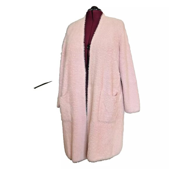 The Limited Sweaters - The Limited Eyelash Knit Open Front Sweater coatr Size 3X